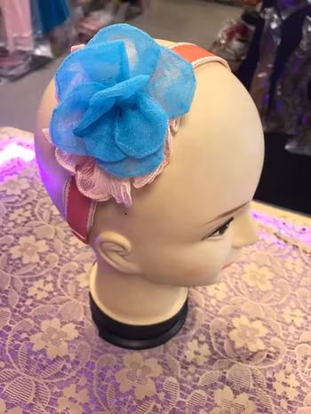 Handgjord Stor Blomma Diadem
