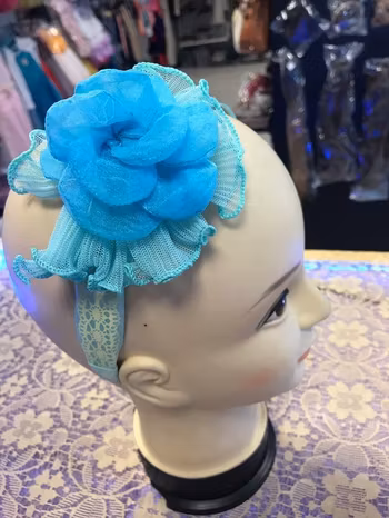 Handgjord Stor Blomma Diadem