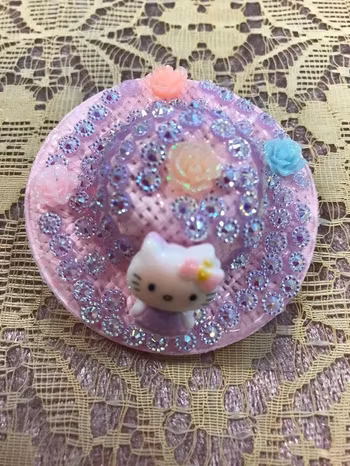 Söt / Härlig Hello Kitty Hatt Hårspänne