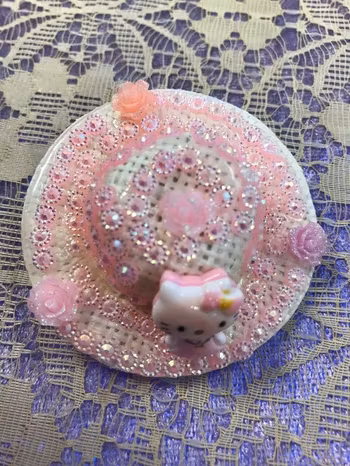 Söt / Härlig Hello Kitty Hatt Hårspänne