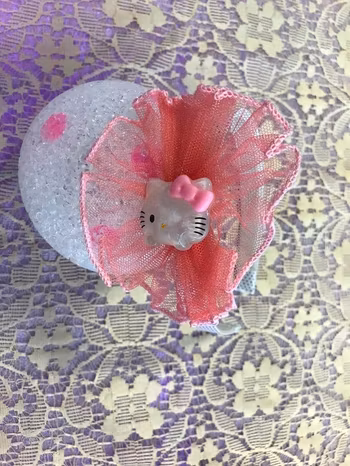 Handgjort Stor  Hello Kitty Diadem
