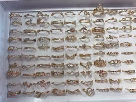 Snygg Strass Ringar