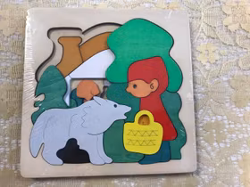 Pedagogiska spel, Barn Träpussel