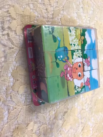 3D Träklossar Pussel