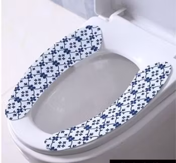 Toalettstols Kudde / Klistermärke