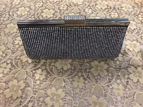 En Lysande Festväska / Aftonväska Clutch med Strass