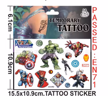 The Avengers Tatuering