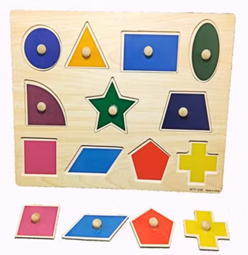 Pedagogiska Spel , 3D Barn Träpussel