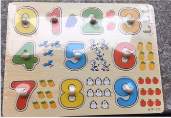 Pedagogiska Spel , 3D Barn Träpussel