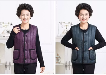 Dam Varm Väst med Fleece
