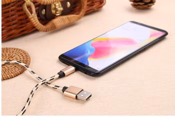 USB-Synk- / Laddarkabel till Mobiltelefon