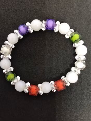 Kristall Pärla Armband / Trender Armband