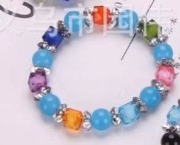 Kristall Pärla Armband / Trender Armband