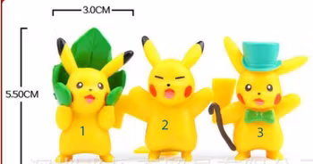 Pokémon Pikachu Små Figurer