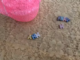 Strass Halsband med Tjejnamn