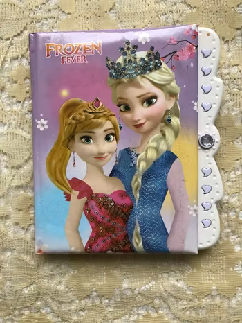 Frost Notbok Med Lösenordslås