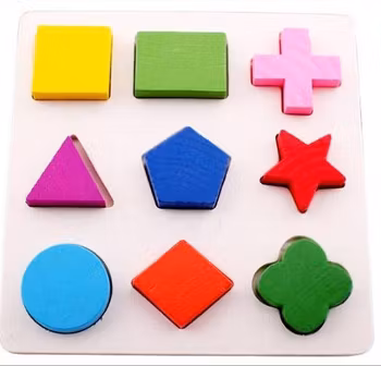 3D Pedagogiska Spel, Barn Träpussel