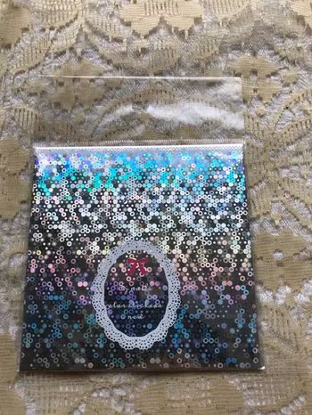 Färgglada Glitter Nagelklistermärken