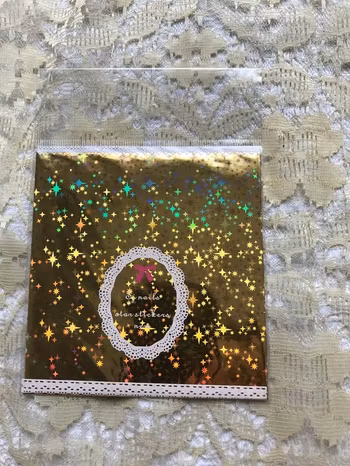 Färgglada Glitter Nagelklistermärken