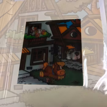 3D Motiv Hälsningar Kort