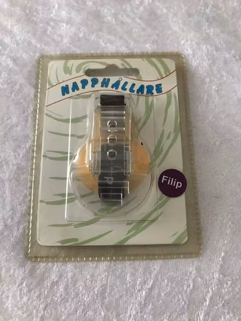 Napphållare med Namn