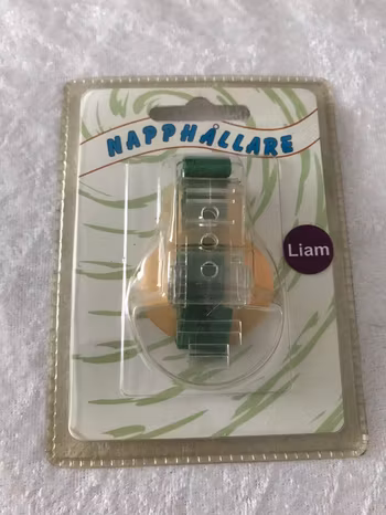 Napphållare med Namn