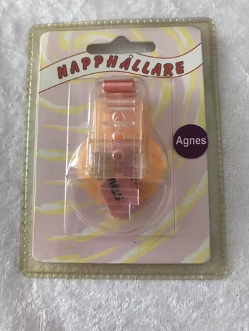 Napphållare med Namn