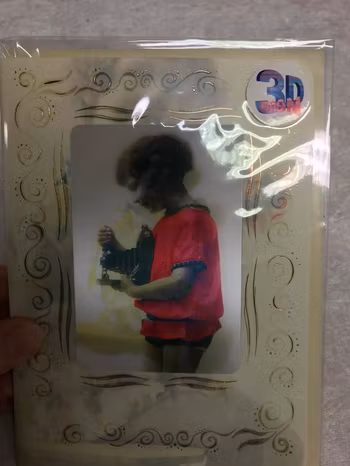 3D Motiv Retro Vintage Hälsningar Kort