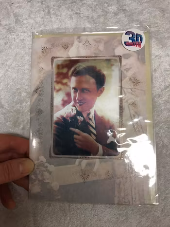 3D Motiv Retro Vintage Hälsningar Kort