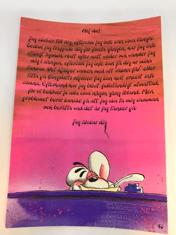 Roliga och färgglada Vykort med Texter och Bilder