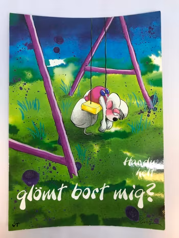 Roliga och färgglada Vykort med Texter och Bilder