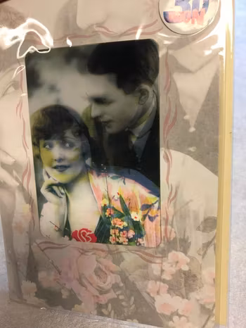 3D Motiv Retro Vintage Hälsningar Kort