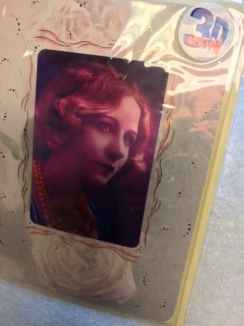 3D Motiv Retro Vintage Hälsningar Kort