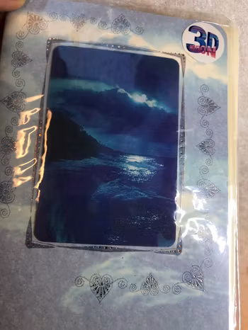 3D Motiv Retro Vintage Hälsningar Kort