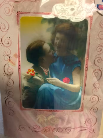 3D Motiv Retro Vintage Hälsningar Kort