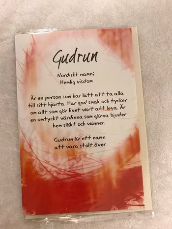 Roliga Hälsningar Kort med Namn och Texter