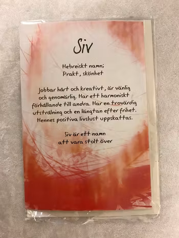 Roliga Hälsningar Kort med Namn och Texter