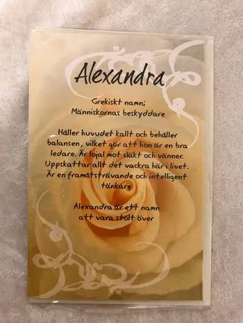 Roliga Hälsningar Kort med Namn och Texter