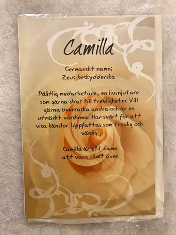 Roliga Hälsningar Kort med Namn och Texter