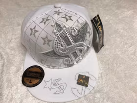 " $ " Broderi Keps med Strass