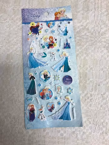 3D Frost Klistermärke / Stämpling Klistermärken