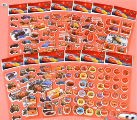 3D Cars Klistermärken
