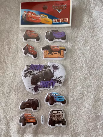 3D Cars Klistermärken