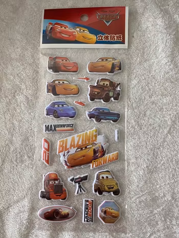 3D Cars Klistermärken