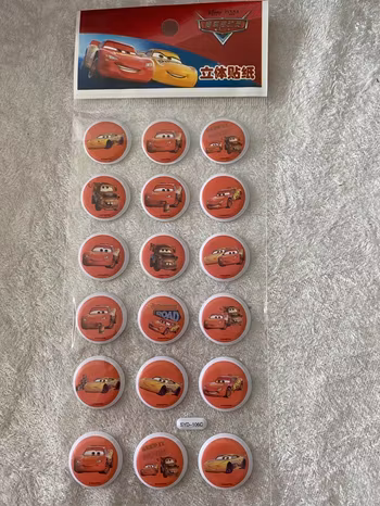 3D Cars Klistermärken