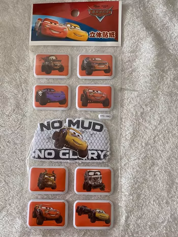 3D Cars Klistermärken