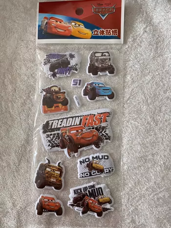 3D Cars Klistermärken
