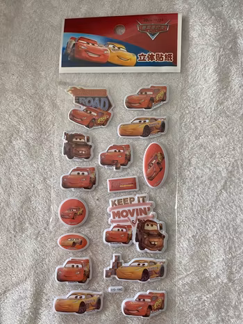 3D Cars Klistermärken