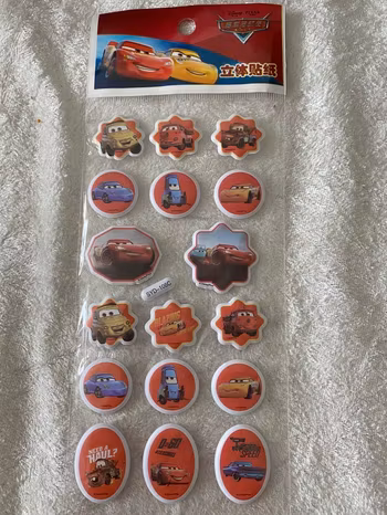 3D Cars Klistermärken