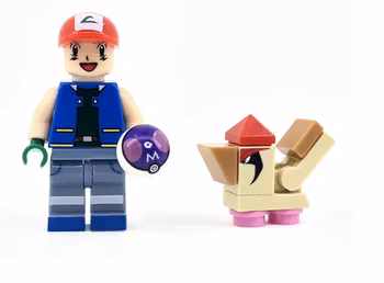 Pokémon SMinifigs Pikachu Squirtle Gangar Mew Ash Poke Ball